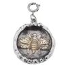 Antique Gold Epoxy Bee Charm sold by Charming Charlie