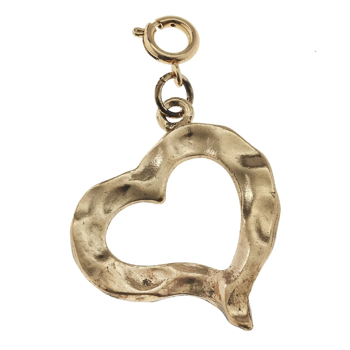 Antique Gold Heart Charm sold by Charming Charlie