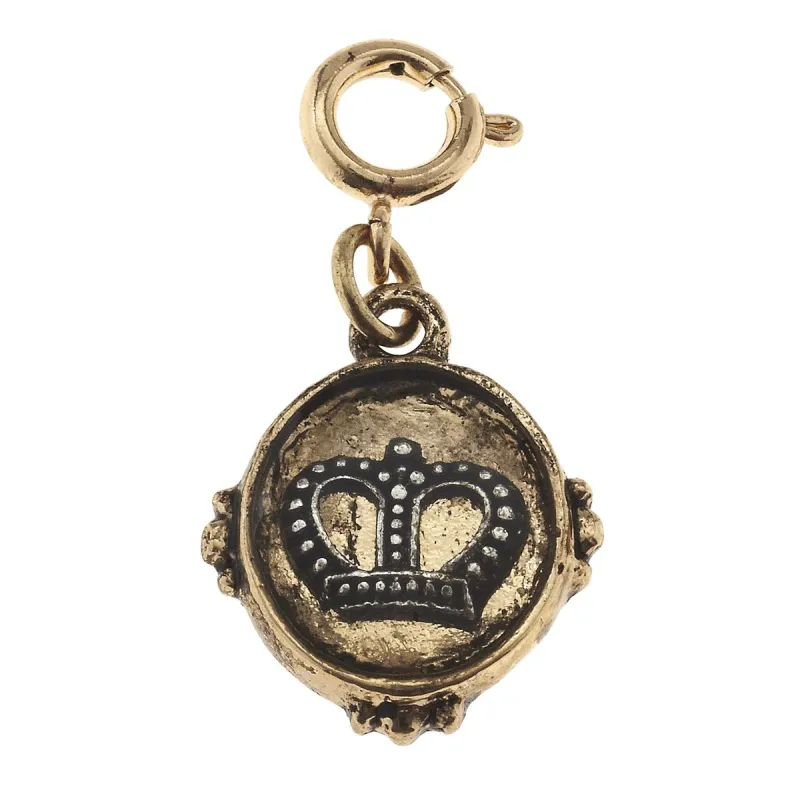 Epoxy Crown Charm sold by Charming Charlie