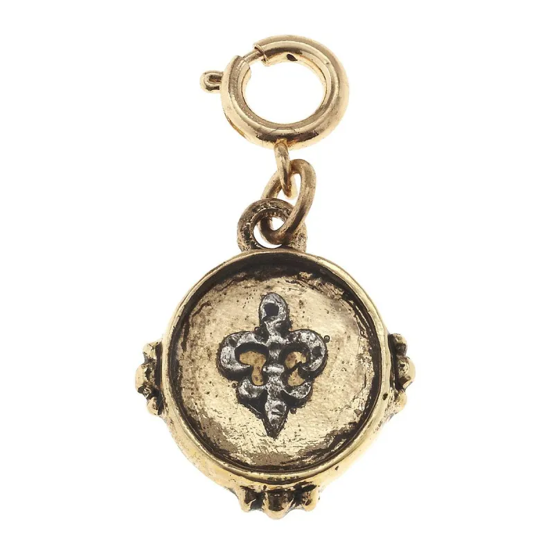 Epoxy Fleur De Lis Charm sold by Charming Charlie