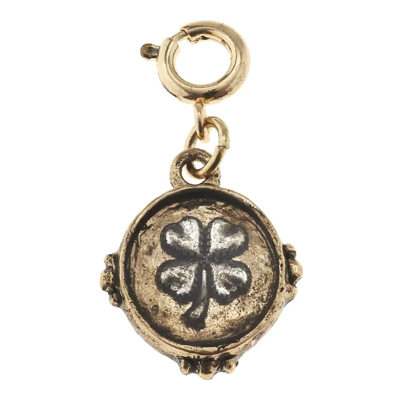 Epoxy Clover Charm sold by Charming Charlie