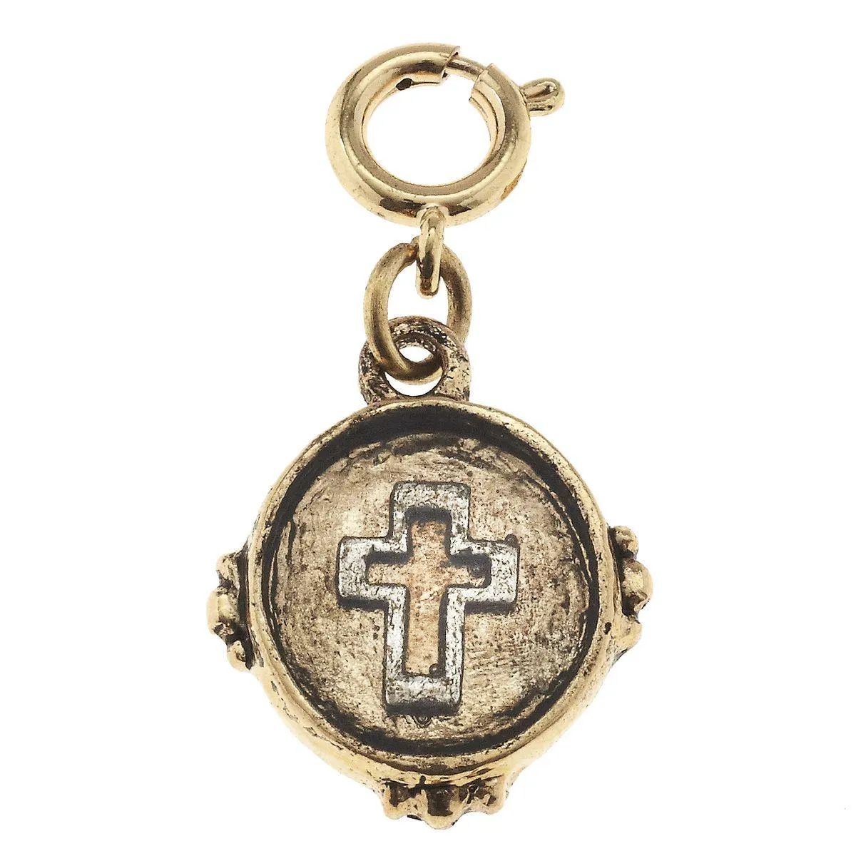 Epoxy Open Cross Charm sold by Charming Charlie