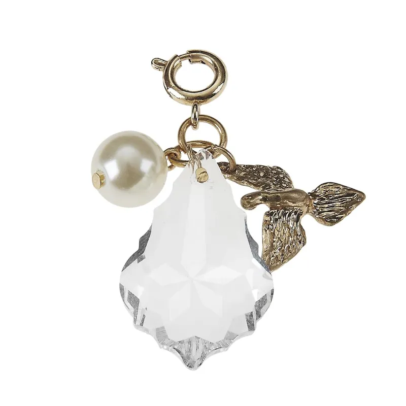 Bird and Ivory Pearl Chandelier Cluster Charm sold by Charming Charlie