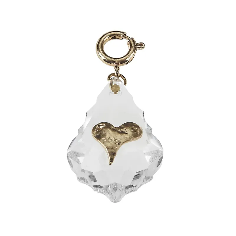 Heart On Chandelier Charm sold by Charming Charlie