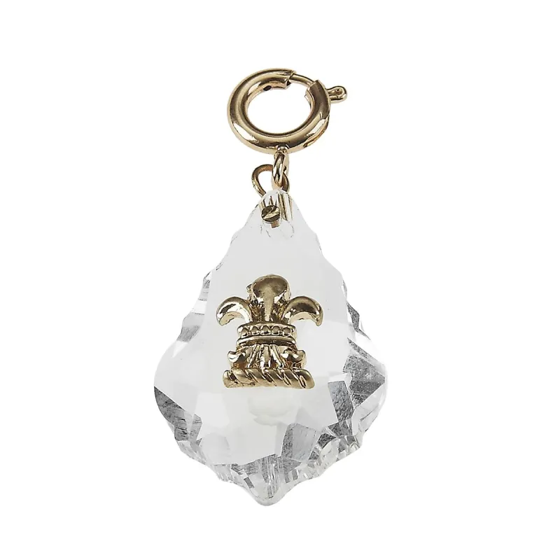 Fleur De Lis On Chandelier Charm sold by Charming Charlie