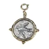 2-Tone Hammered Frame and Bird Epoxy Charm sold by Charming Charlie