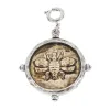 2-Tone Hammered Frame and Bumble Bee Epoxy Charm sold by Charming Charlie