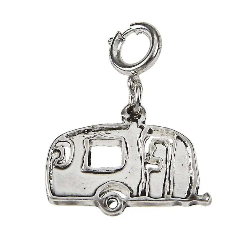 Antique Silver Trailer Charm sold by Charming Charlie
