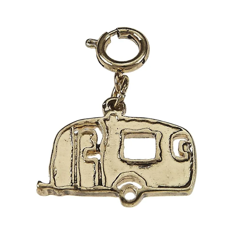 Antique Gold Trailer Charm sold by Charming Charlie