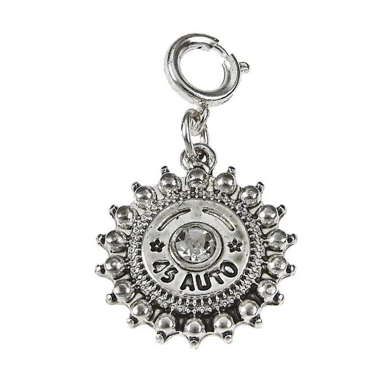 Antique Silver Bullet Charm sold by Charming Charlie