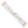 2-Tone Mint Beaded Multi Strand Silver Leather Bracelet sold by Charming Charlie