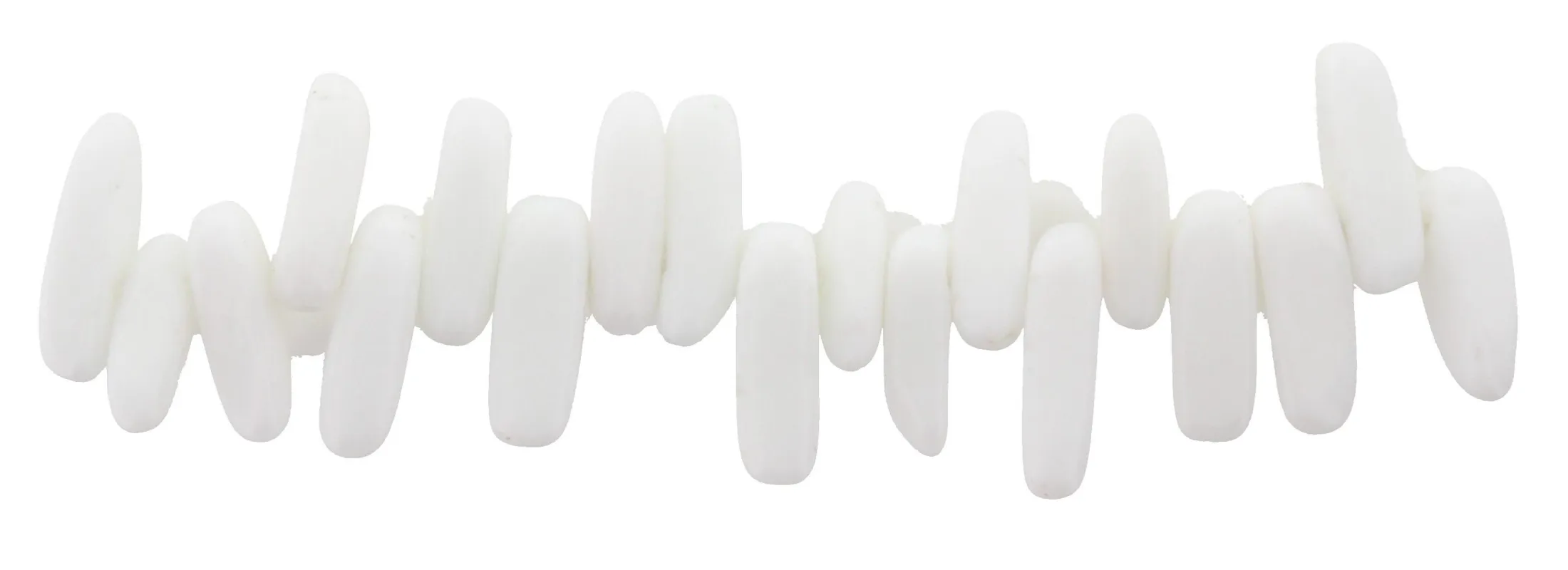 White Stone Stacked Stretch Bracelet sold by Charming Charlie