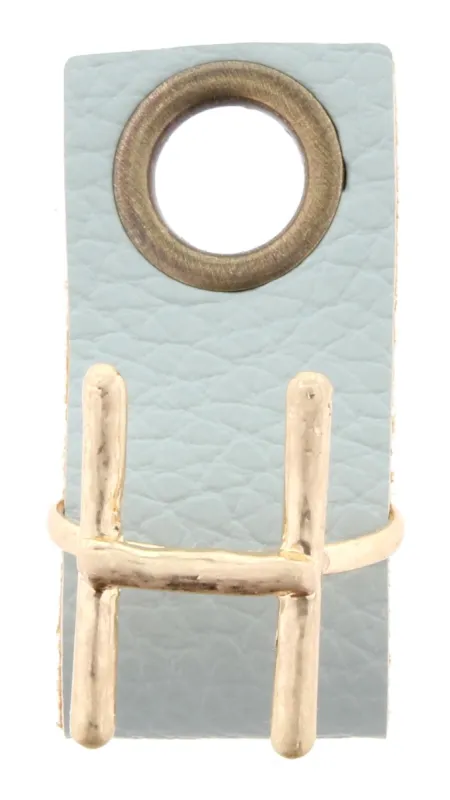 H Initial Adjustable Ring sold by Charming Charlie