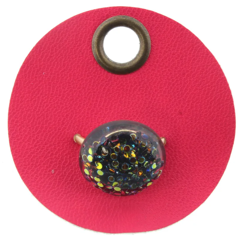 Black Hexagon Adjustable Gold Ring sold by Charming Charlie