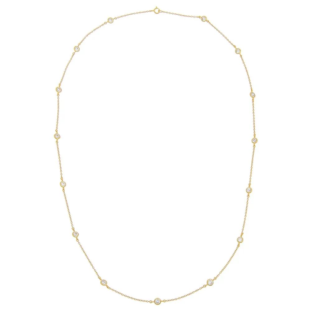 Diamond by the Yard Necklace sold by Charming Charlie product image thumbnail 4