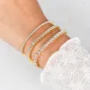 Thin Three Prong Tennis Bracelet sold by Charming Charlie