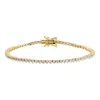 Thin Three Prong Tennis Bracelet sold by Charming Charlie
