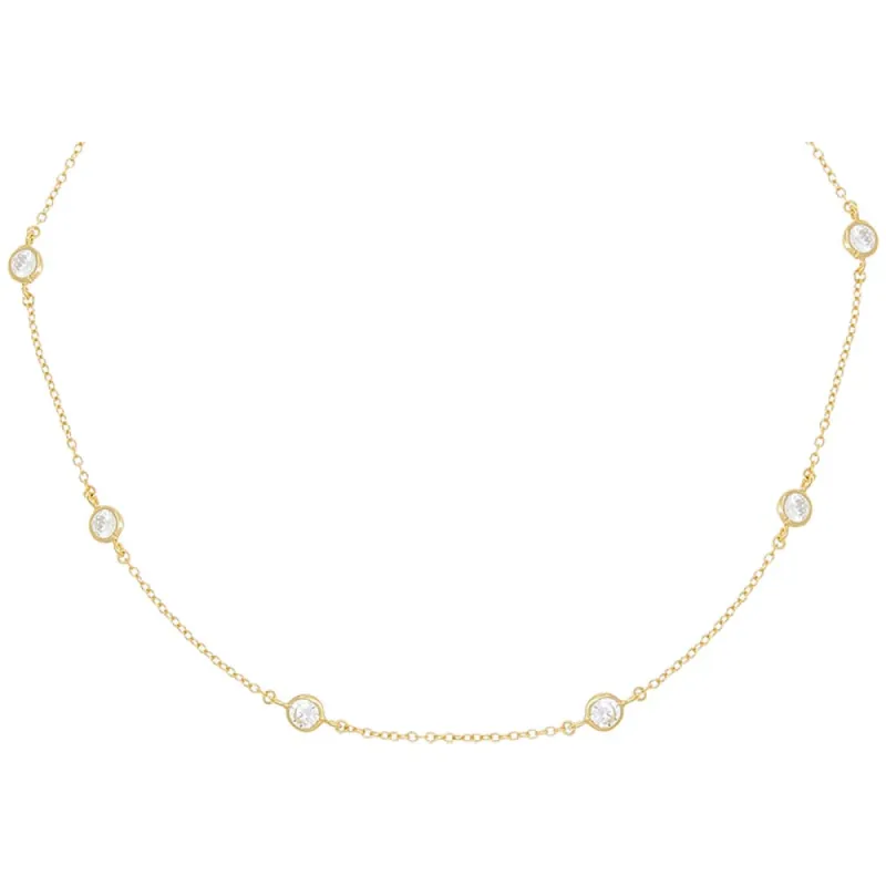 Diamond By The Yard Choker sold by Charming Charlie