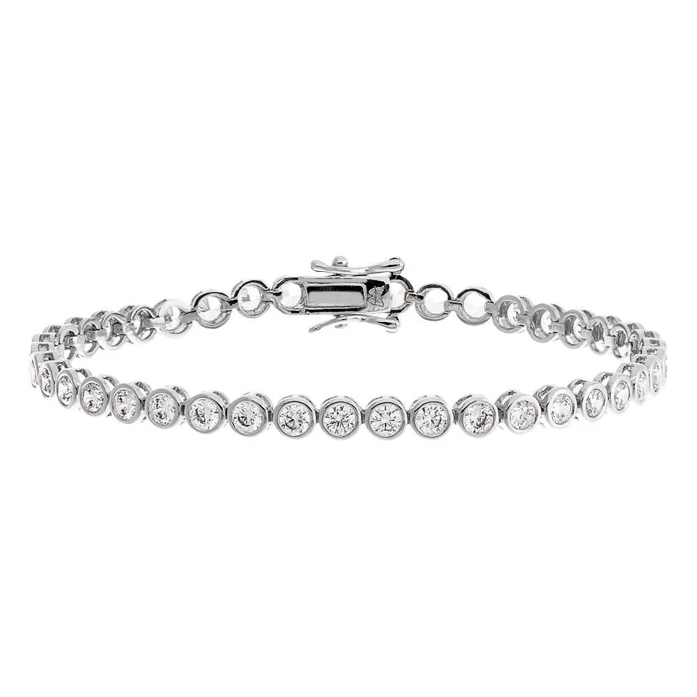 Bezel Tennis Bracelet sold by Charming Charlie product image thumbnail 5