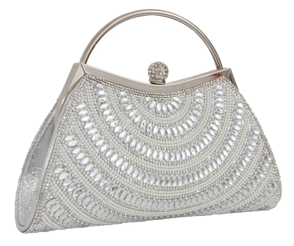Embellished Evening Clutch sold by Charming Charlie