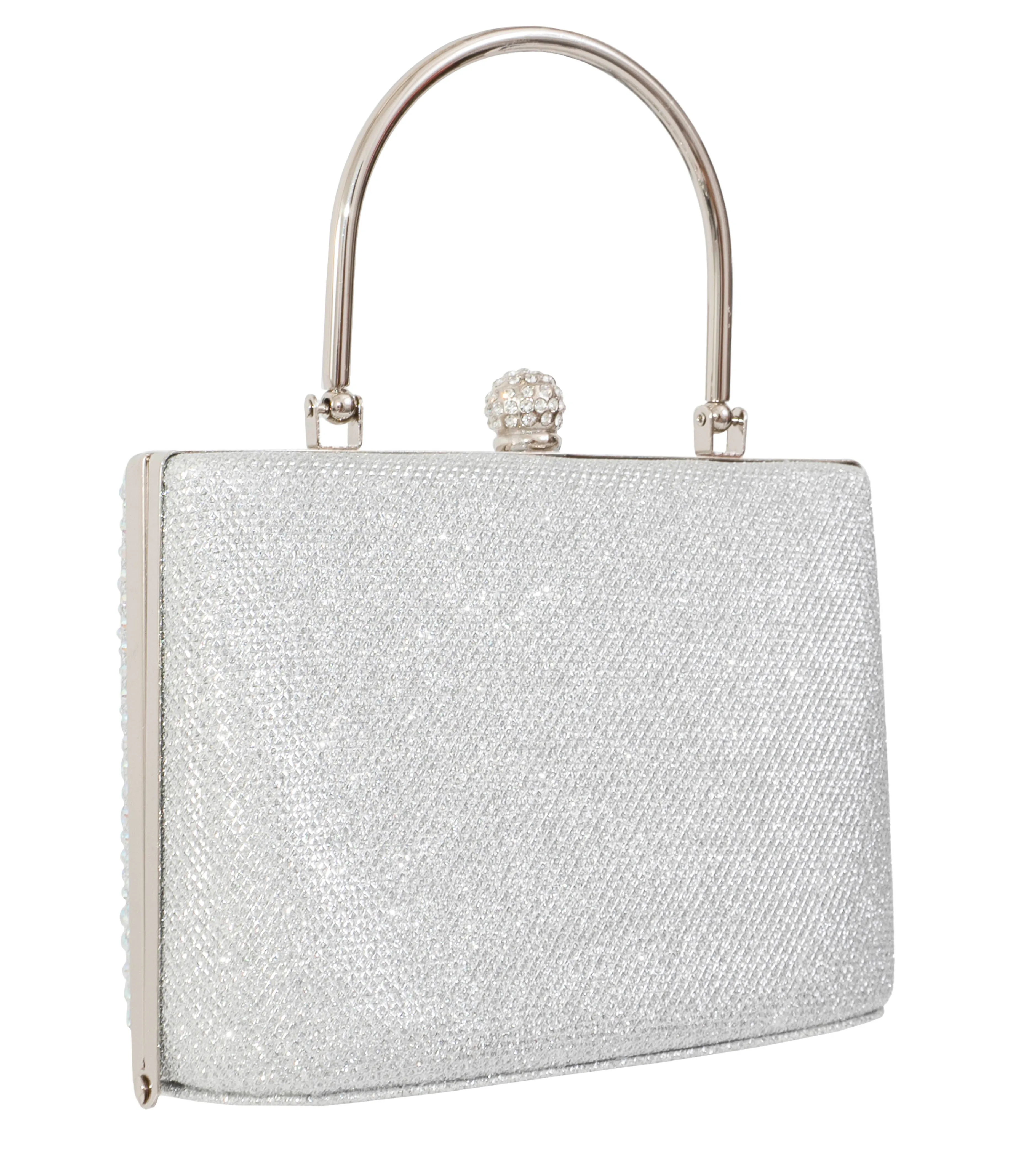 Shimmer Evening Clutch sold by Charming Charlie