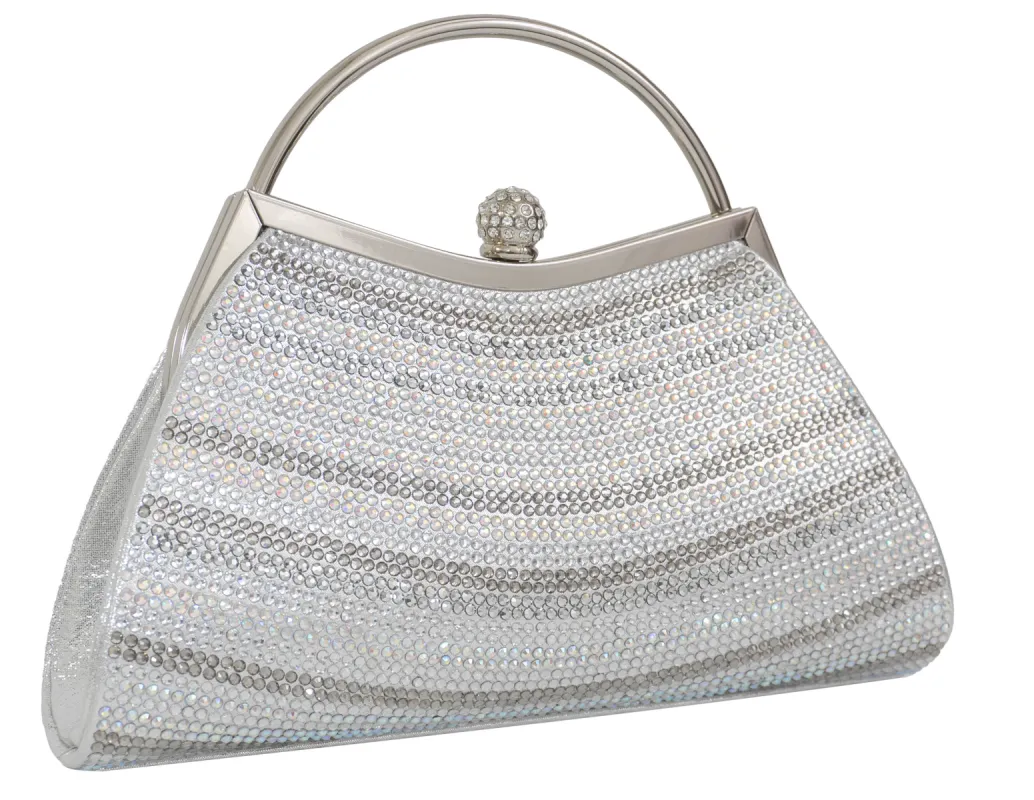 Top Handle Evening Clutch sold by Charming Charlie