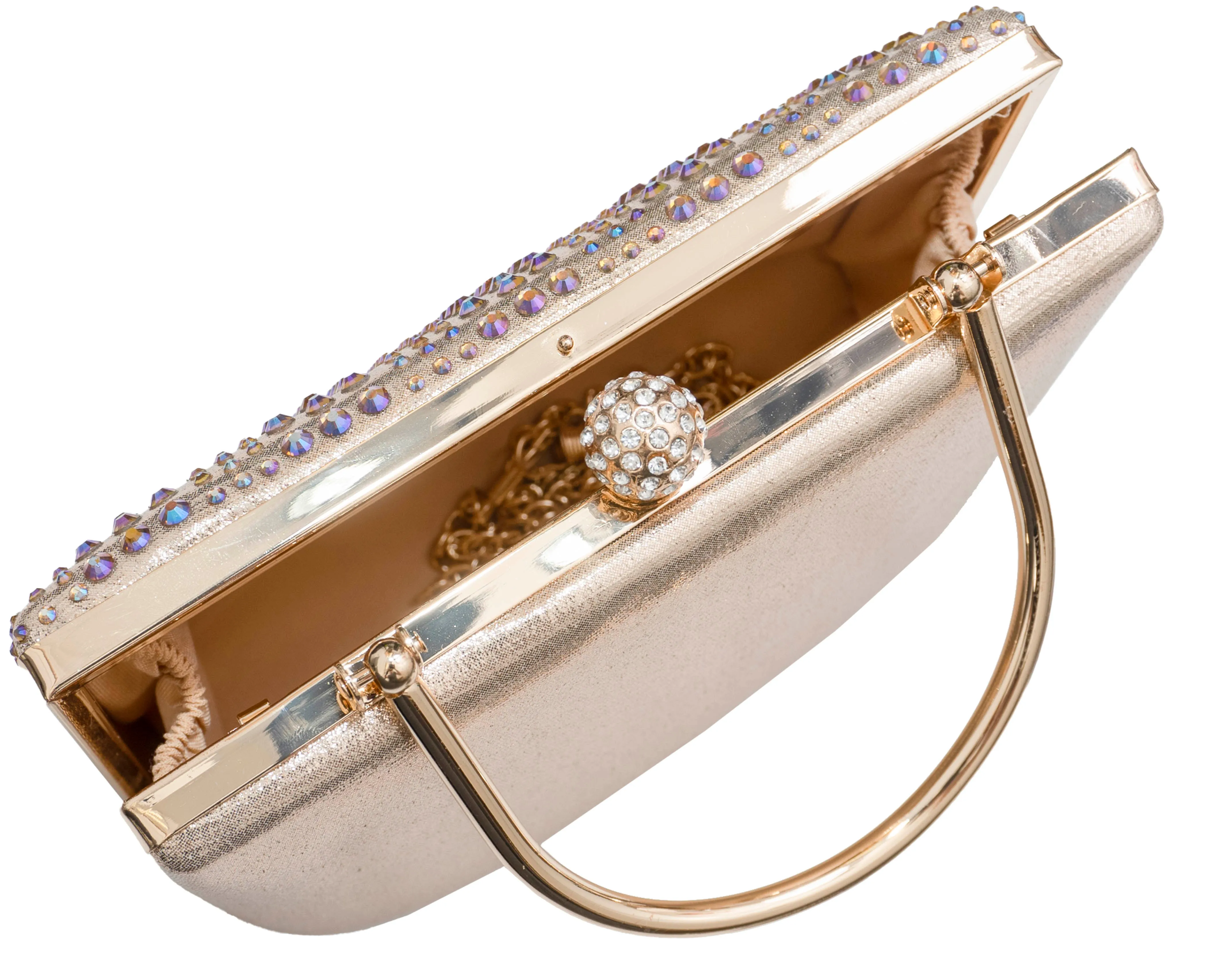 Champagne Evening Clutch sold by Charming Charlie product image thumbnail 3