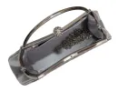 Top Handle Silver Rhinestone Clutch sold by Charming Charlie