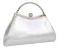 Top Handle Silver Rhinestone Clutch sold by Charming Charlie