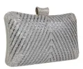 Silver Rhinestone Evening Bag sold by Charming Charlie