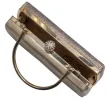 Champagne Hard Clutch Evening Bag sold by Charming Charlie