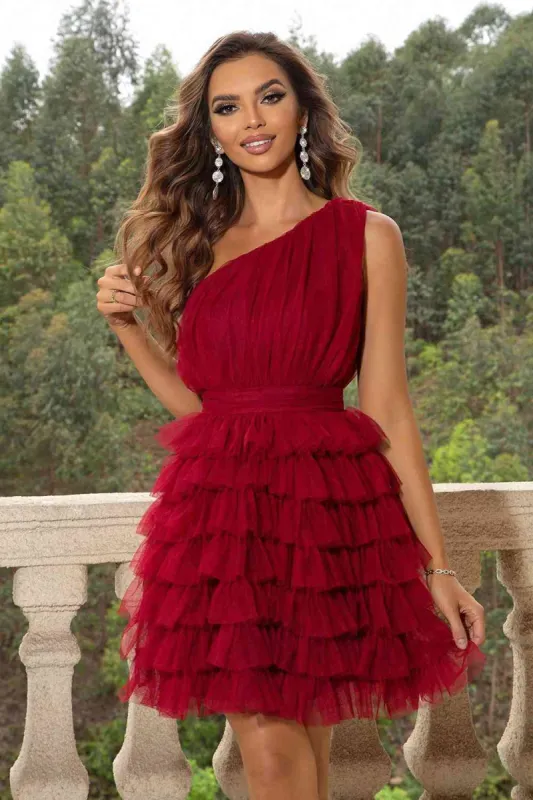 One-Shoulder Sleeveless Dress sold by Charming Charlie