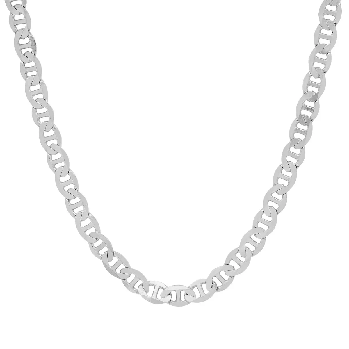 Italian Sterling Silver Thick/Heavy Gucci Mariner Chain - 22"-24" sold by Charming Charlie product image thumbnail 5