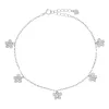 Sterling Silver CZ Butterfly Charm Bracelet sold by Charming Charlie