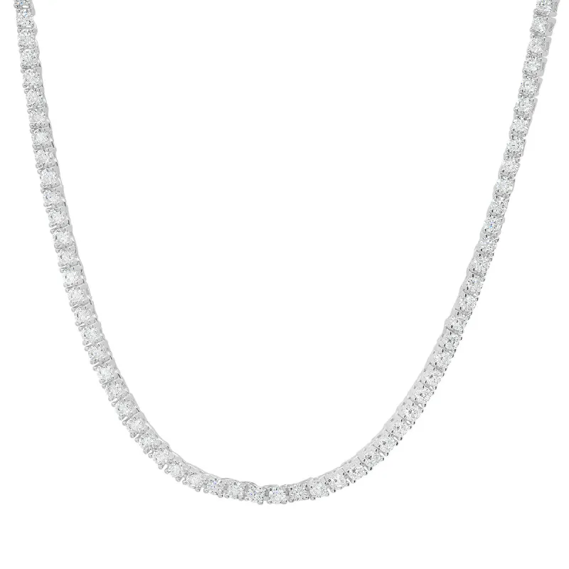 Sterling Silver CZ Tennis Necklace sold by Charming Charlie