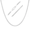 Sterling Silver Italian Unisex Round Box Chain - 18"-24" sold by Charming Charlie