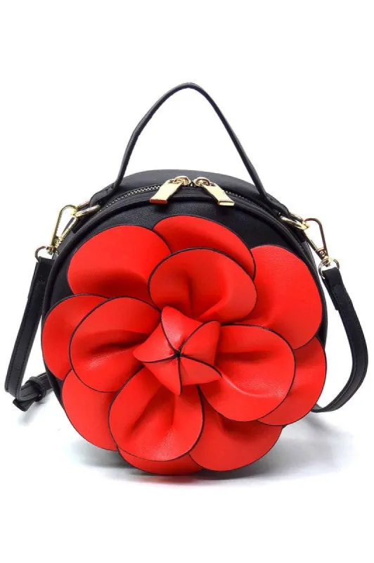 Flower Round Crossbody Bag sold by Charming Charlie