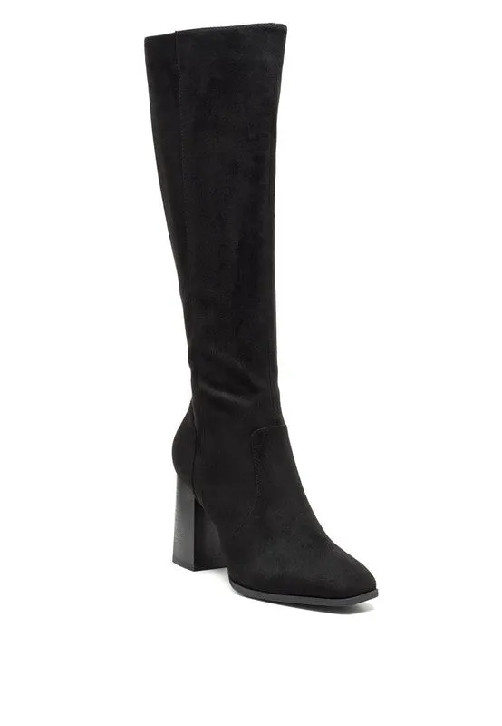 Knee High Faux Suede Boot sold by Charming Charlie