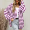 Striped Button Down Long Sleeve Cardigan sold by Charming Charlie