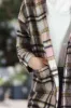 Plaid Longline Jacket with Pockets sold by Charming Charlie