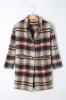 Plaid Longline Jacket with Pockets sold by Charming Charlie