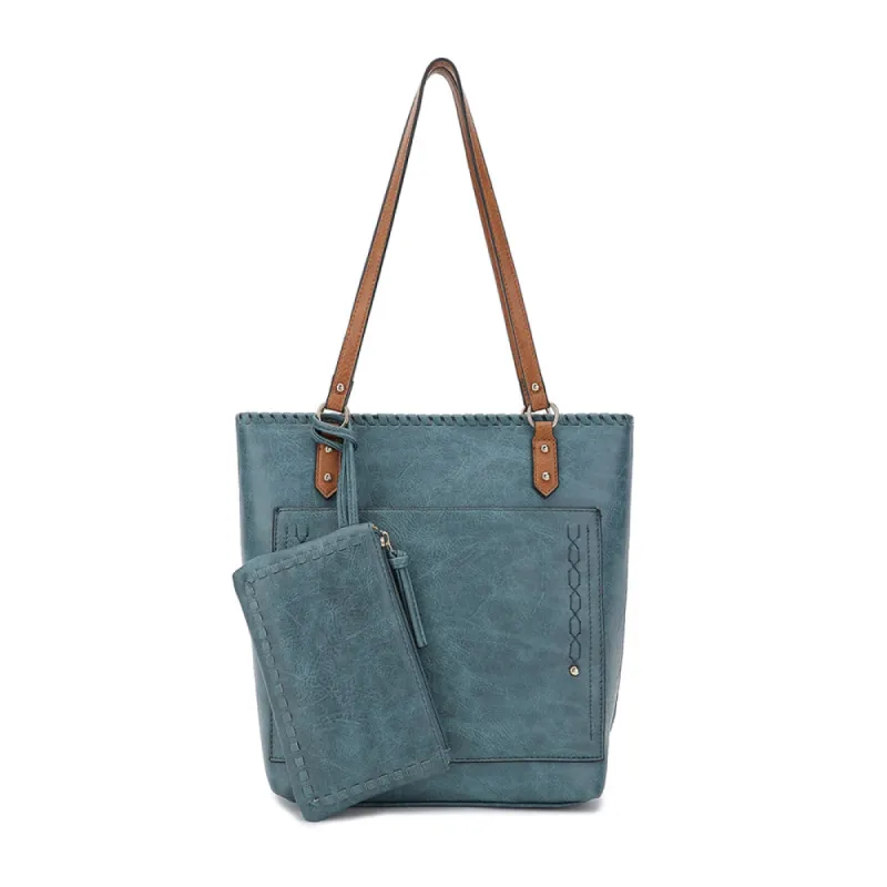 2 IN 1 WHIPSTITCH TOTE sold by Charming Charlie