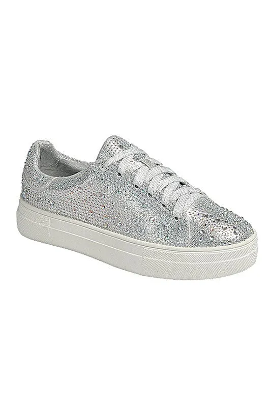 Rhinestone Sneakers sold by Charming Charlie product image thumbnail 3