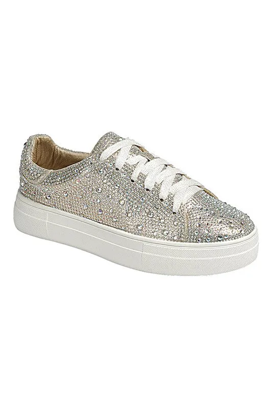 Rhinestone Sneakers sold by Charming Charlie product image thumbnail 2