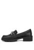 Ashby Faux Leather Chunky Block Heel Loafers sold by Charming Charlie