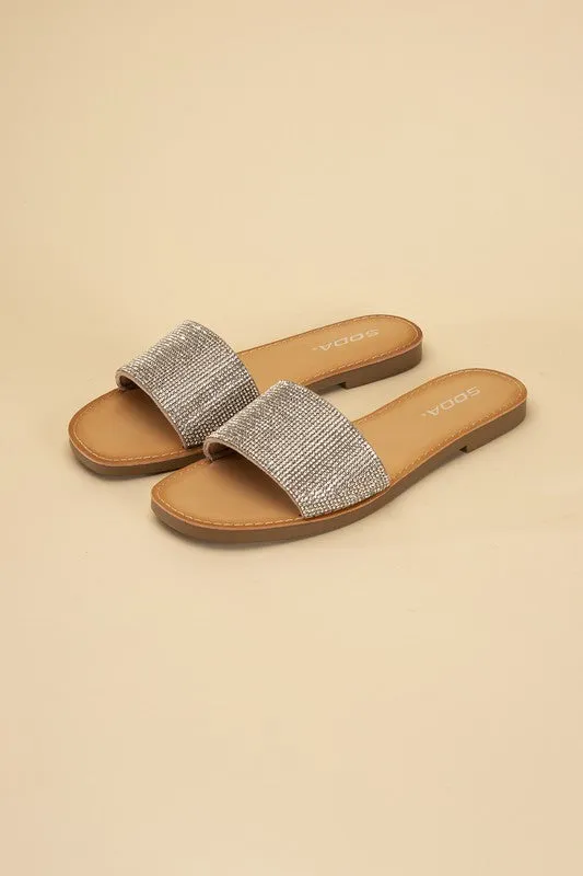 Rhinestone Slides sold by Charming Charlie product image thumbnail 4