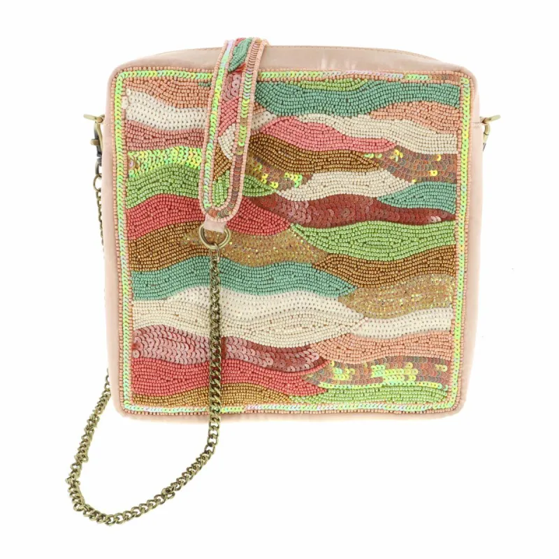 Wavey Beaded Purse sold by Charming Charlie