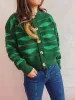 Color Block Button Front Cardigan sold by Charming Charlie