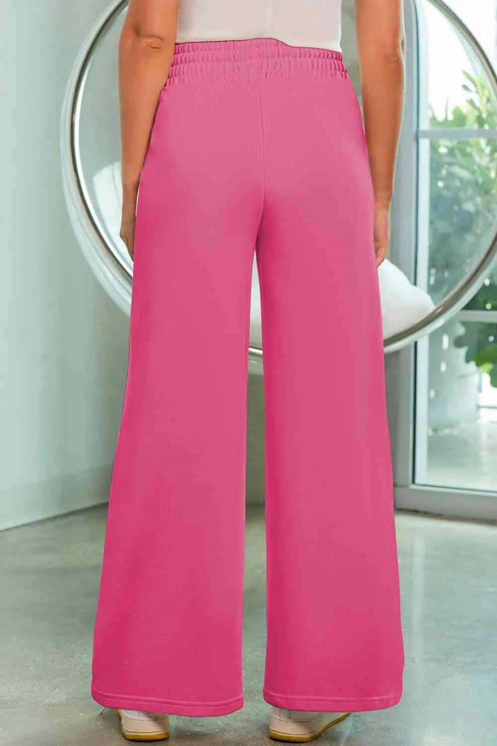 Drawstring Wide Leg Pants with Pockets sold by Charming Charlie product image thumbnail 2