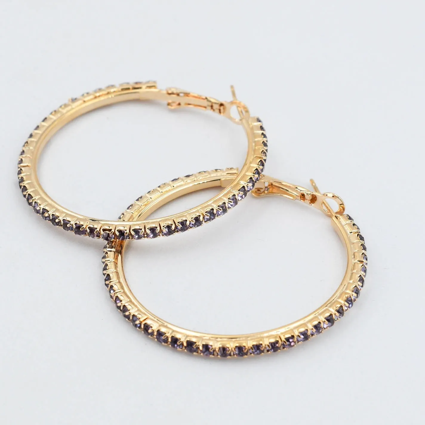 Mariah Purple Hoop sold by Charming Charlie product image thumbnail 2